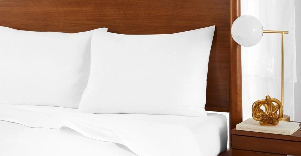 Drap housse hôtel Linge de lit professionnel sans repassage