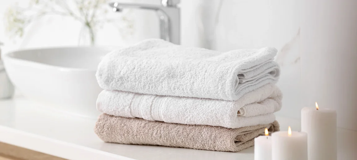 serviette de bain hôtel