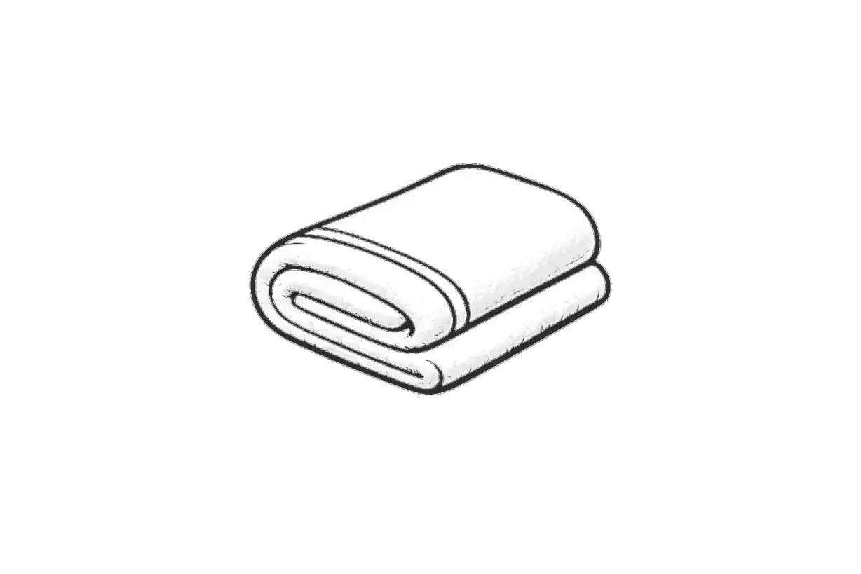 Serviette de bain.