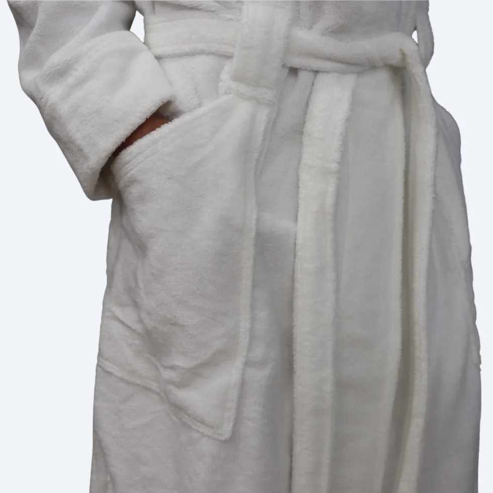 Peignoir hôtel  homme col châle - Halley