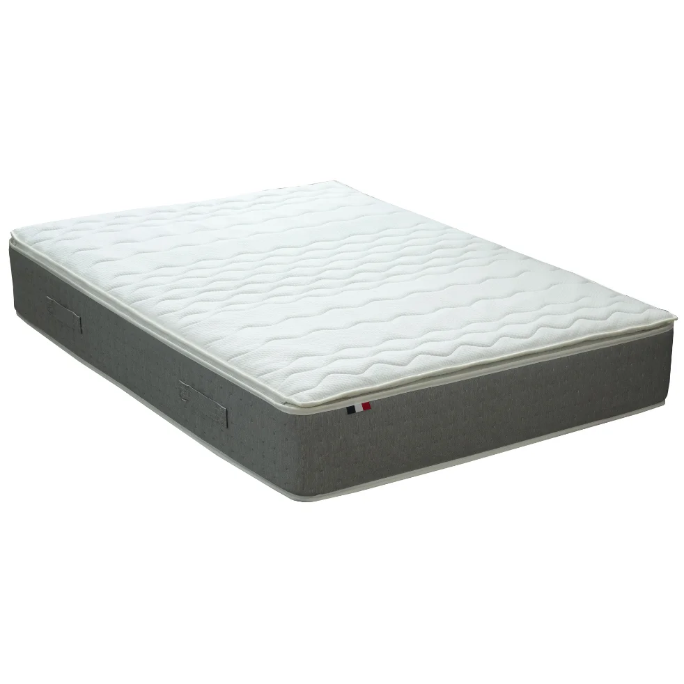Pack Matelas ressorts + surmatelas zippé IMPERATRICE - 90x200