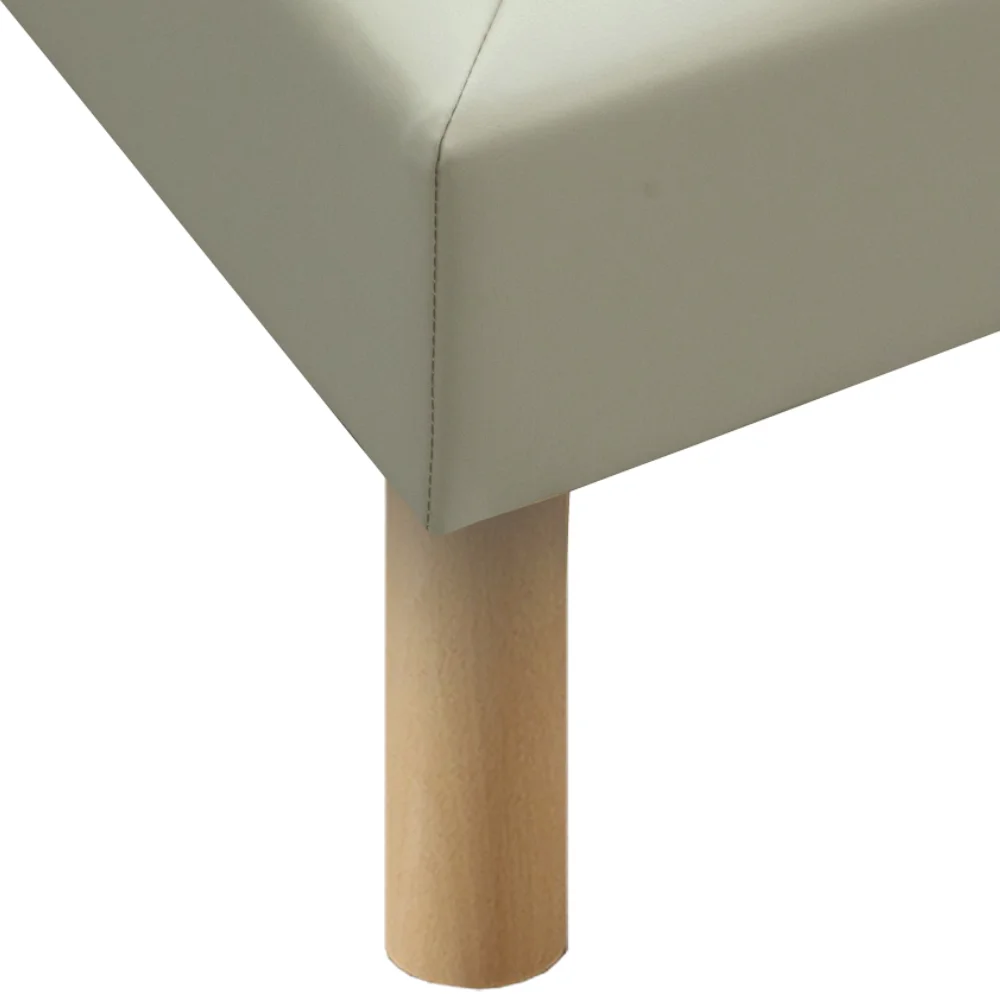 Pieds de Sommier cylindrique avec patin | Jeu de 2