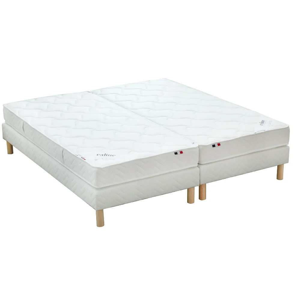 Matelas mousse LADY liaison glissière - 2x80x200