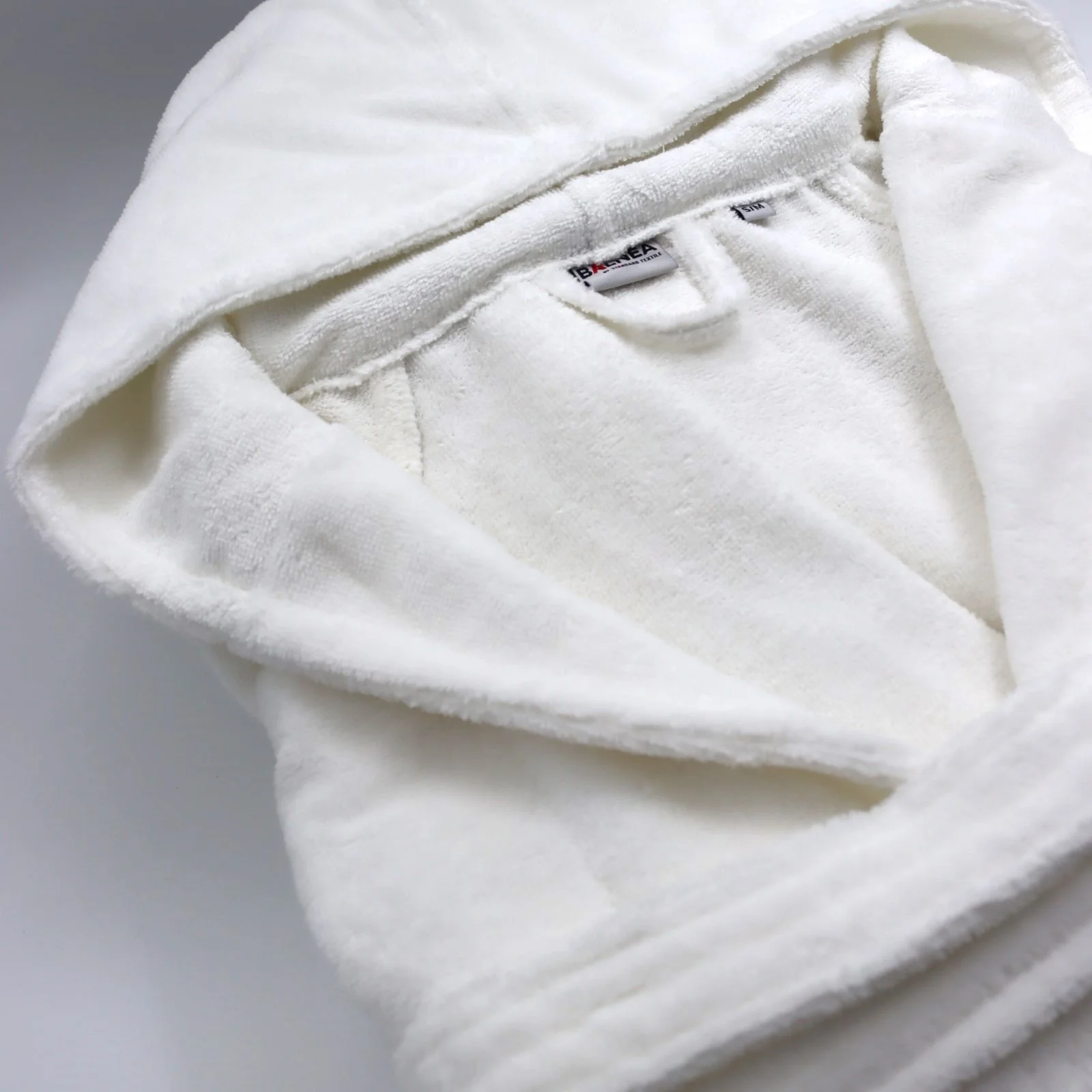 Peignoir hôtel à capuche Leia