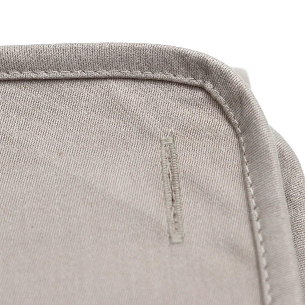 Serviette de table avec boutonnière biface SATEEN/Saniflor