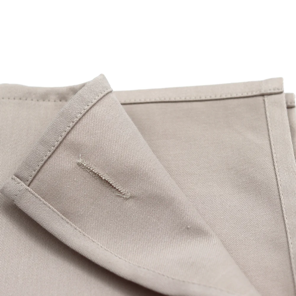 Serviette de table avec boutonnière - Sateen