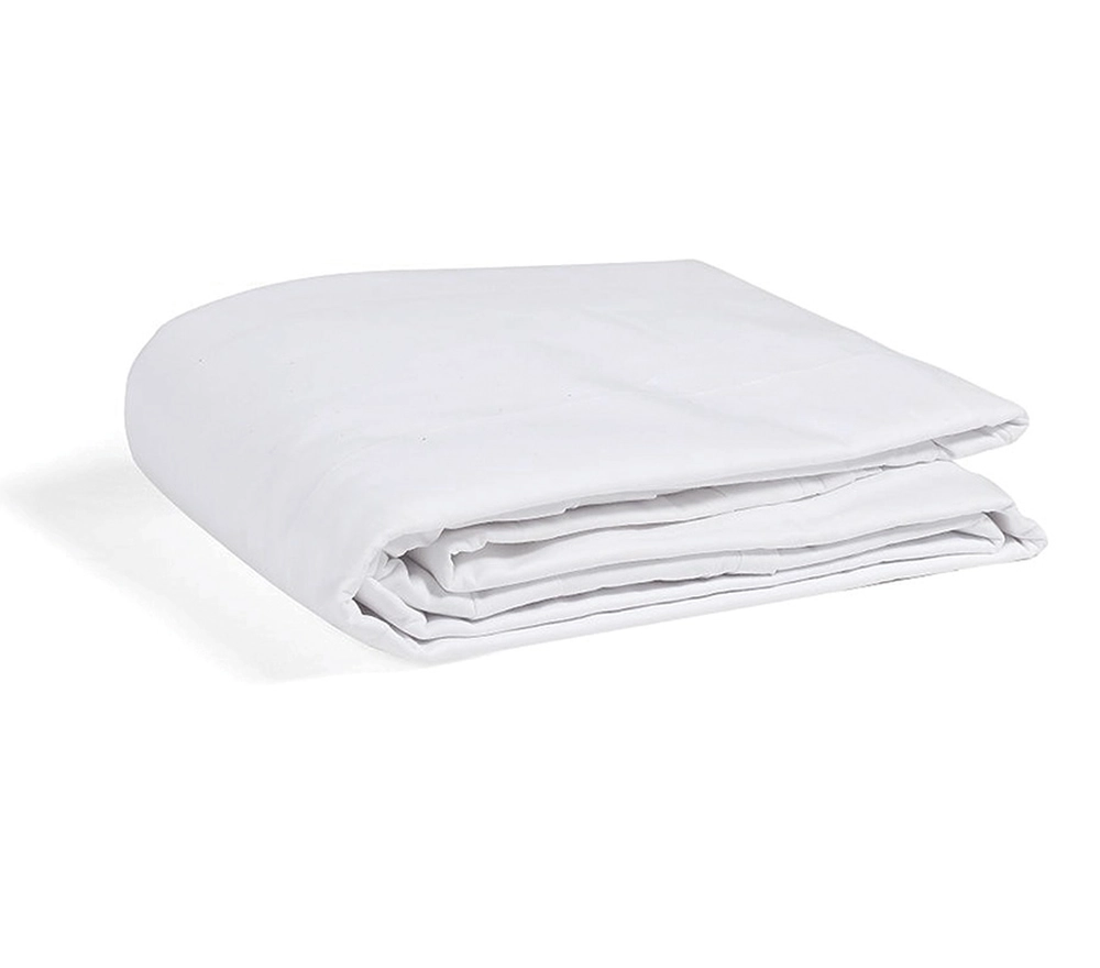 Taie volants piqués Satin Luxe 300