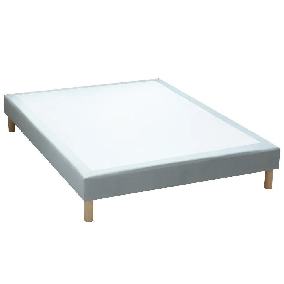 Sommier tapissier à lattes Flexibles velours