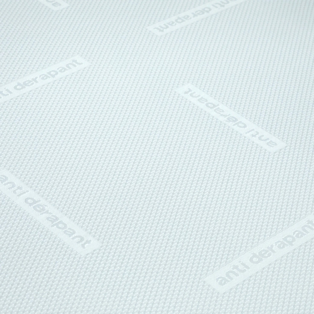  COMTE Sommier tapissier à 12 lattes fixes coutil stretch blanc