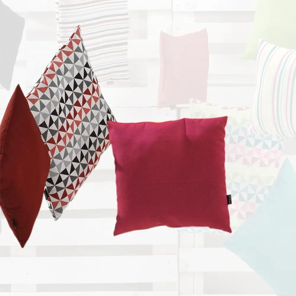 Housse de coussin Trekan - rouge