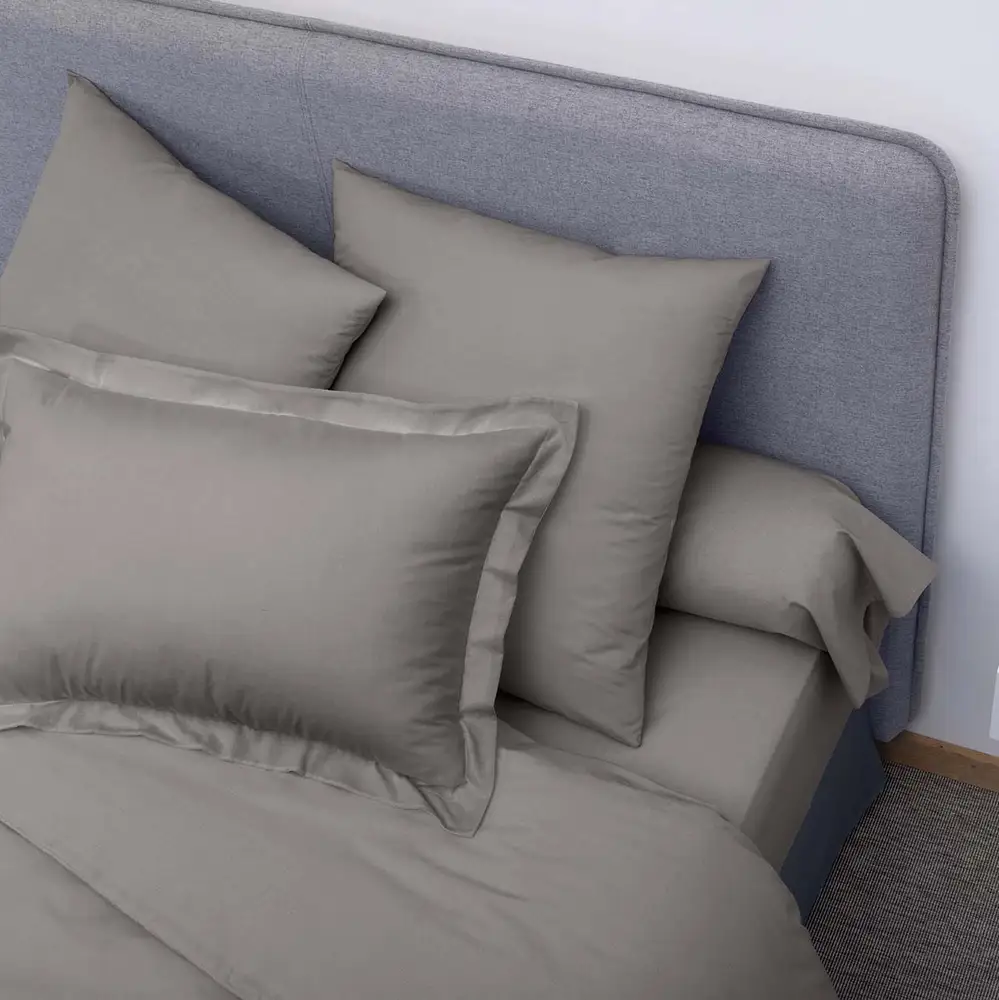 Drap housse hôtel couleur - Taupe