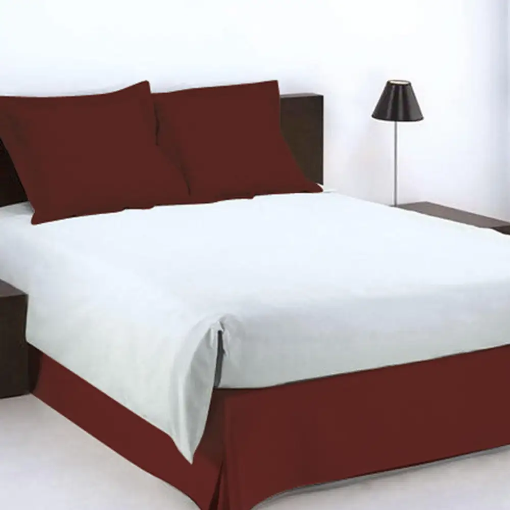 Cache-sommier New en toile - blanc