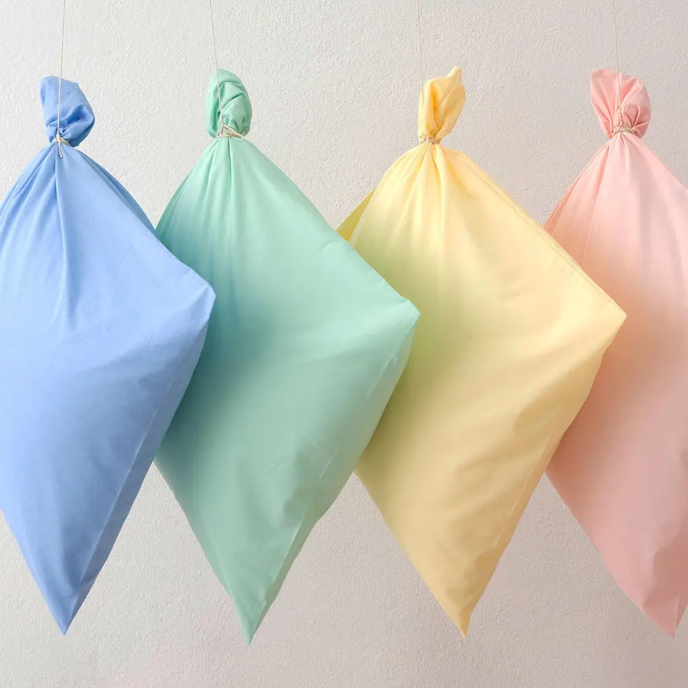 Taie pcnc volants piqués - fushia